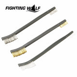 3X Brush Double-end Gun Cleaning Rifle Cleaner - outspace