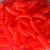 HOT! 200PCS 2cm 0.3g fishing lure maggot - outspace