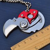EDC Portable Key Fold Knife Gift Hunting Survival Key chain - outspace