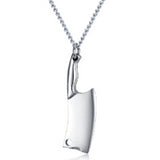 Punk Hunting Knife Pendant Necklace For Men - outspace