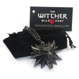 The Witcher 3 Wild Hunt Medallion Pendant Chain Necklace - outspace