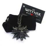 The Witcher 3 Wild Hunt Medallion Pendant Chain Necklace - outspace