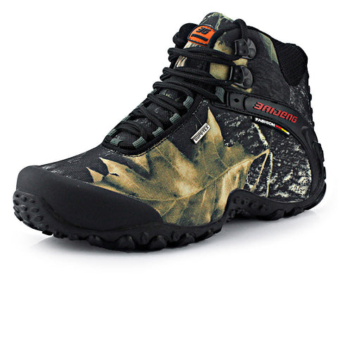 Anti-Skid Waterproof Canvas Boots for Climbing, Hiking and Fishing - outspace